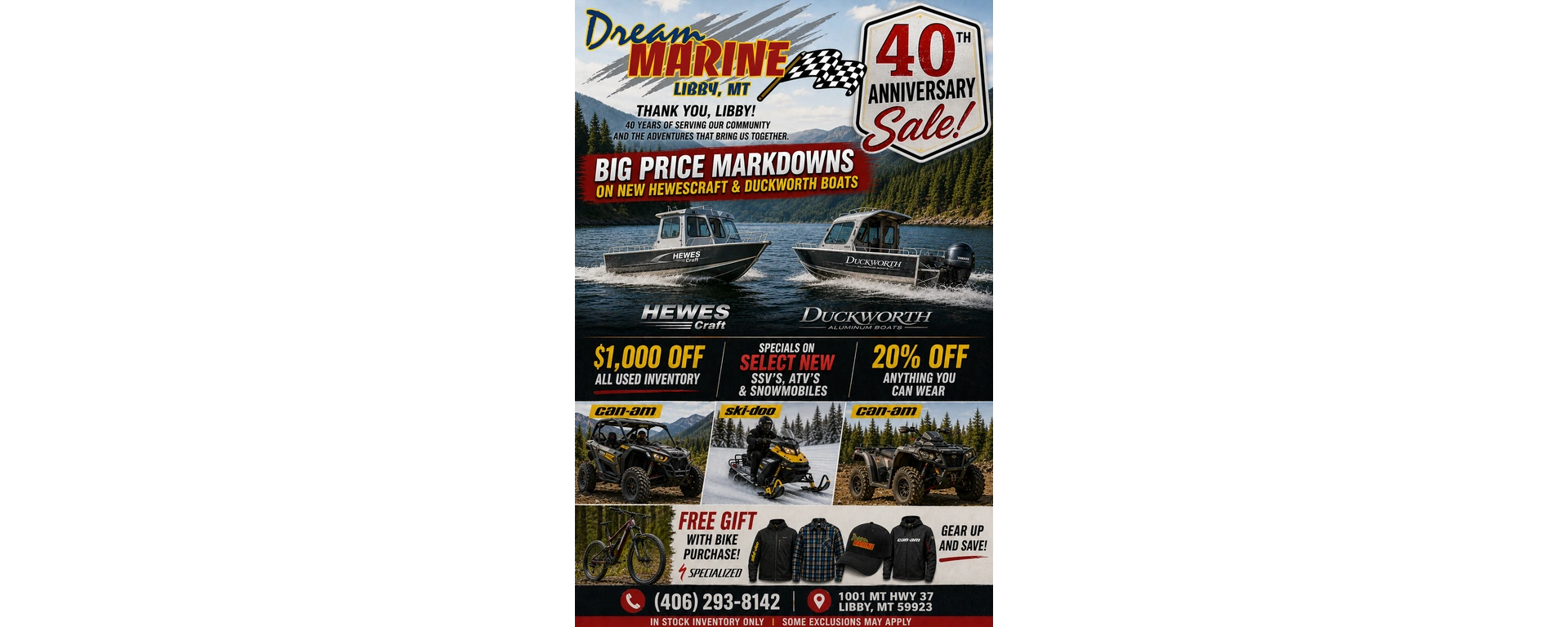 40th ANNIVERSARY SALE! alt