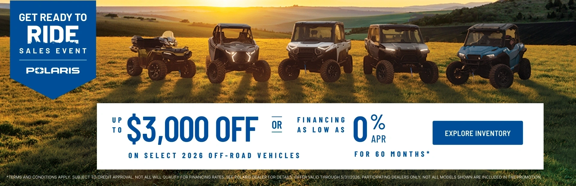 Get Ready to Ride Sales Event alt