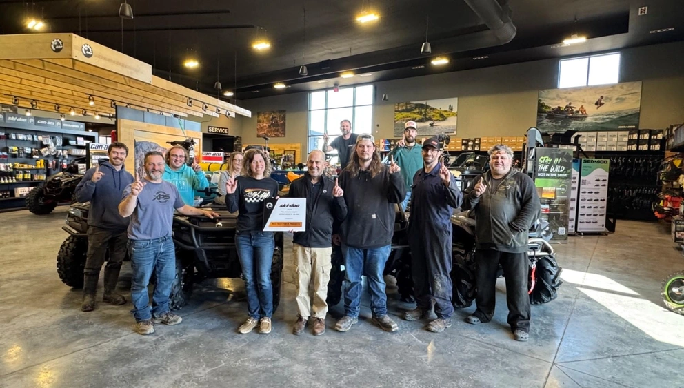 BIG WINS IN LLOYDMINSTER! Rec-Tech Named 2026 BRP Ski-Doo PA&A District Dealer of the Year alt