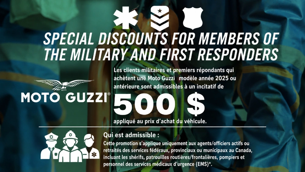 Exclusive $500 discount for Canada’s first responders alt