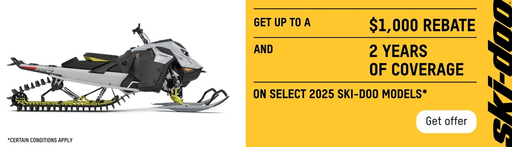 SAVE ON SELECT 2025 SKI-DOO MODELS alt