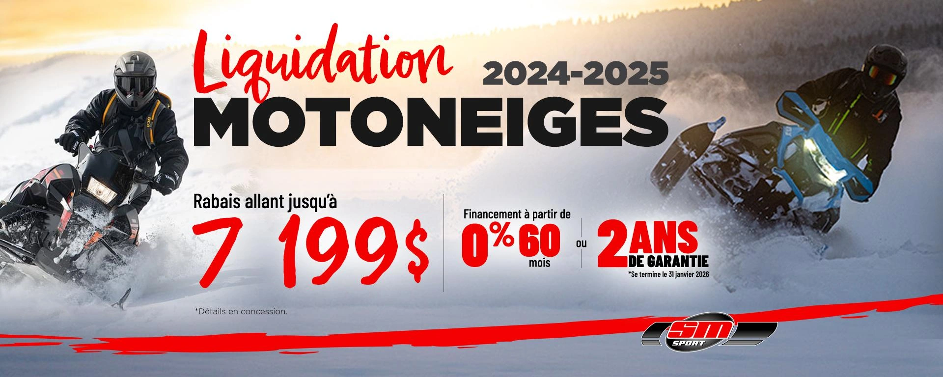 Liquidation Motoneiges 2024-2025 alt
