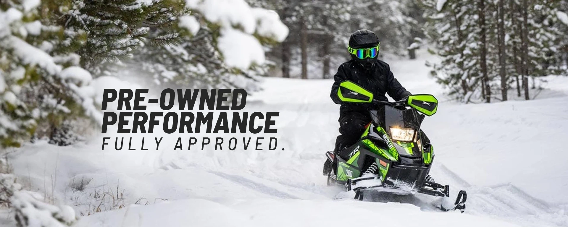 Pre-Owned Performance. Fully Approved. alt