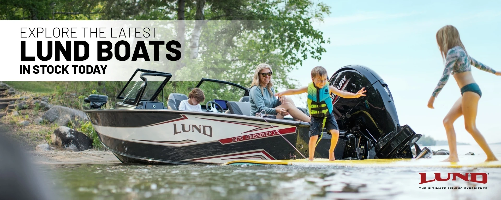 Explore the latest Lund Boats in stock today alt