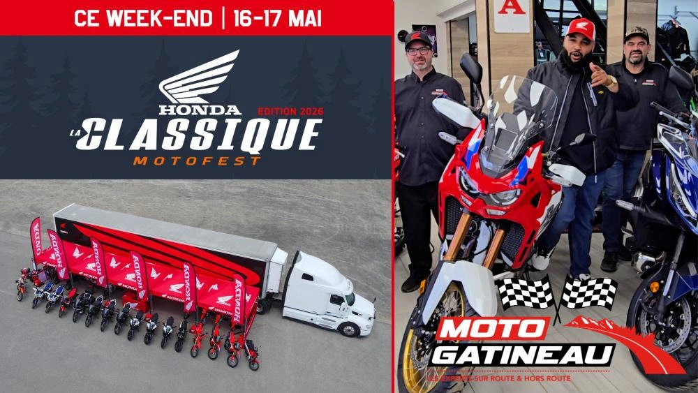 La Classique Moto Fest à Lachute - Honda alt