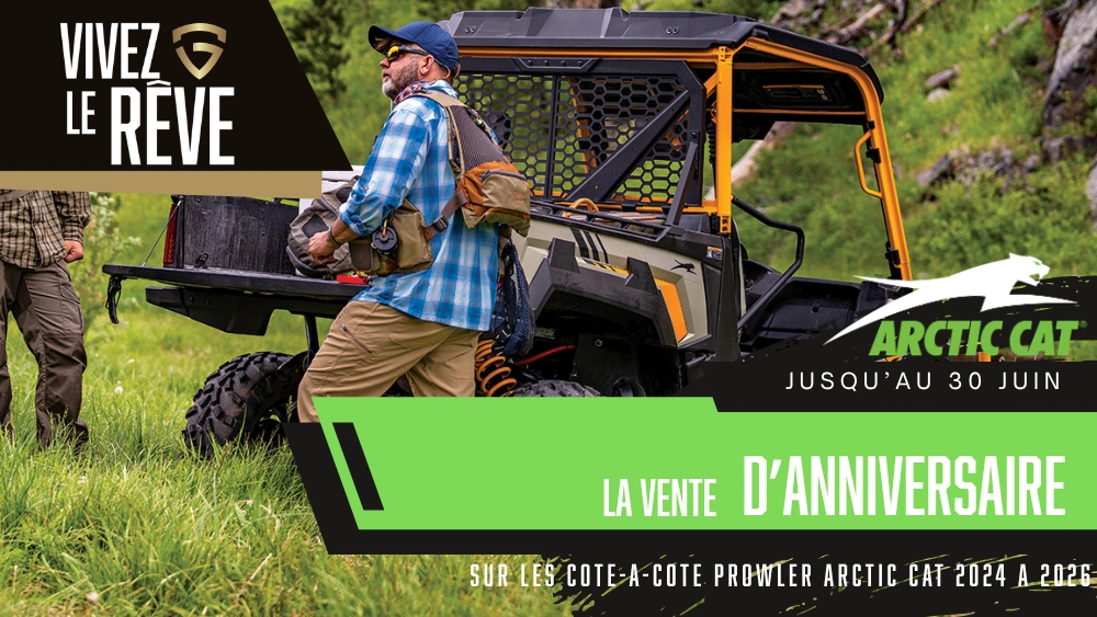 La vente D'ANNIVERSAIRE - Côte-à-côte Arctic Cat alt