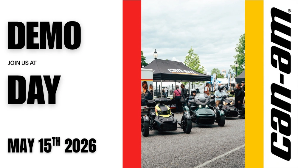 🔥 Can-Am Demo Day in Oakville – Test Ride Event | May 15, 2026 🔥 alt