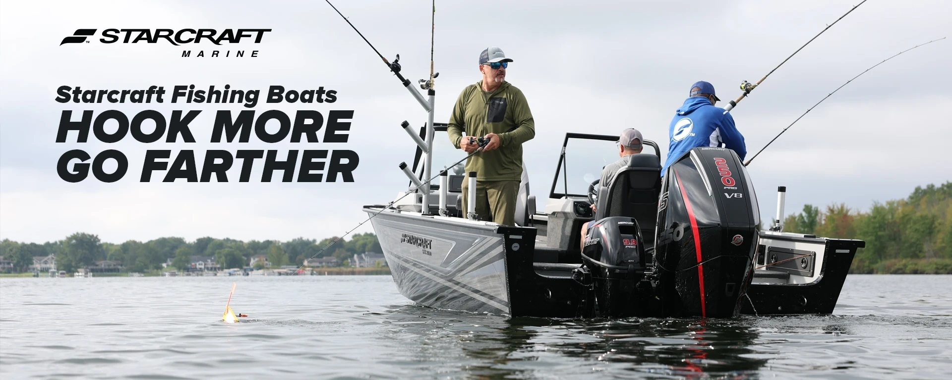 Starcraft Fishing Boats - Hook more. Go farther. alt