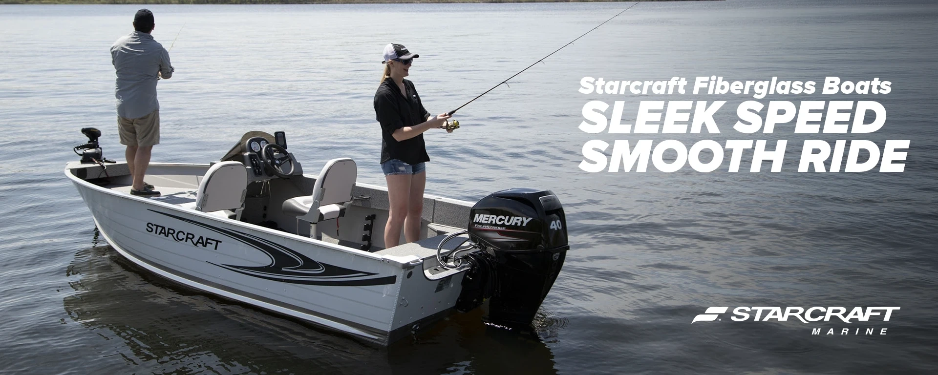 Starcraft Fiberglass - Boats Sleek speed. Smooth ride. alt