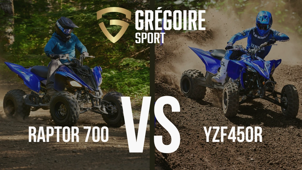 Yamaha Raptor 700 vs YFZ450R : lequel est fait pour toi? alt