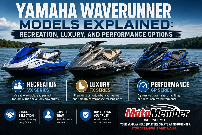 Yamaha WaveRunner Models: Which One Fits You? alt