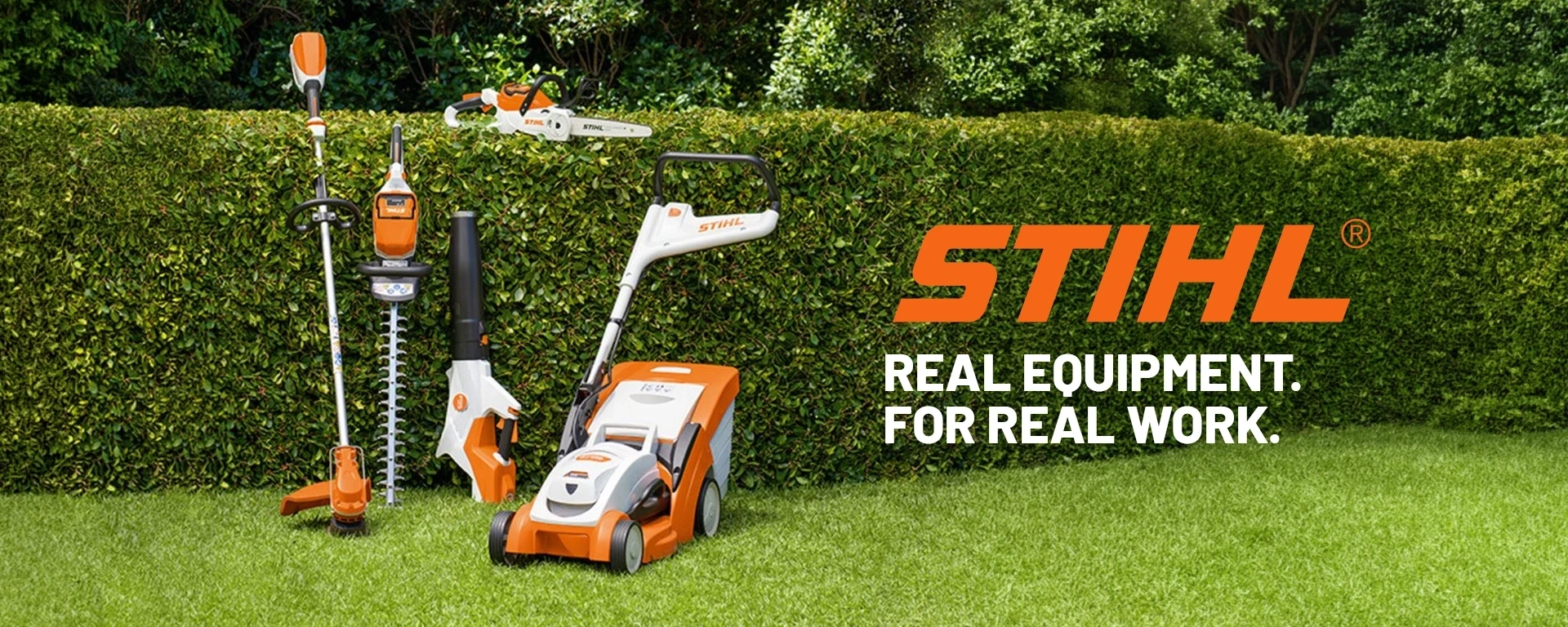 Real equipment.For real work. alt