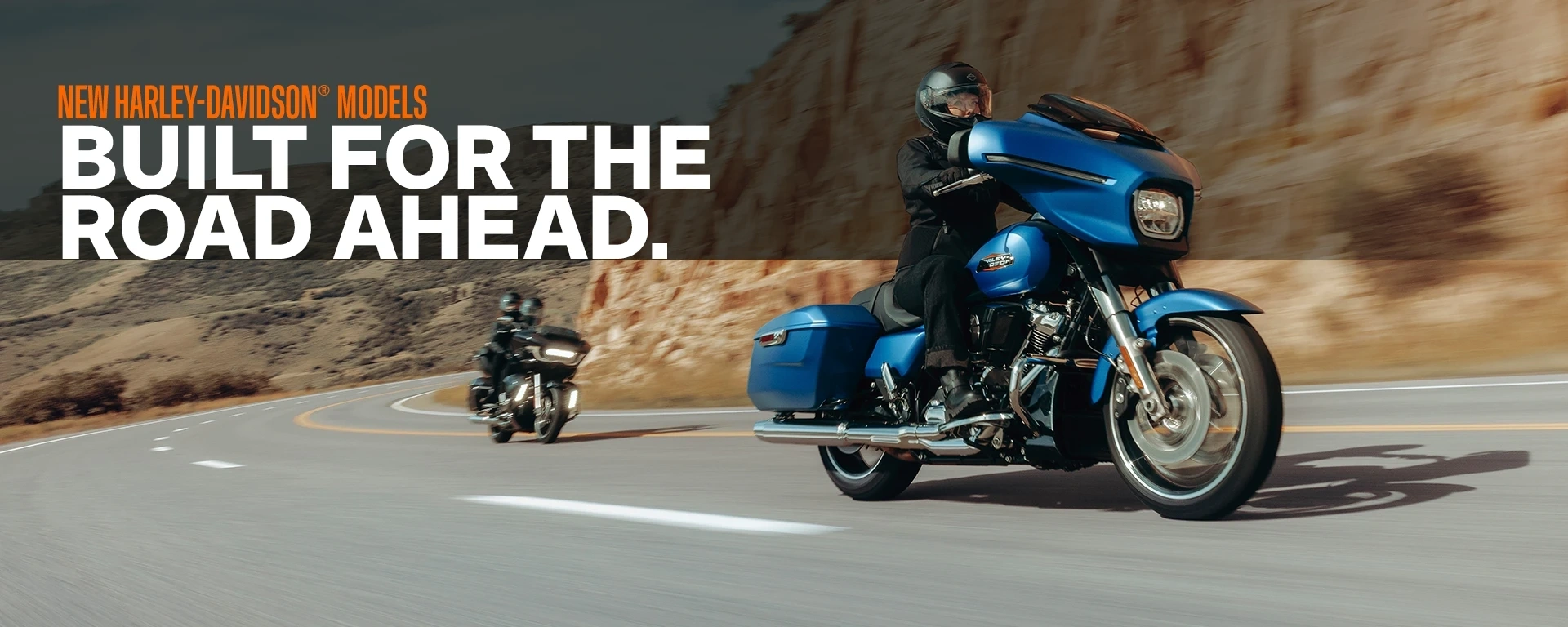 New Harley-Davidson® Models Built for the road ahead. alt