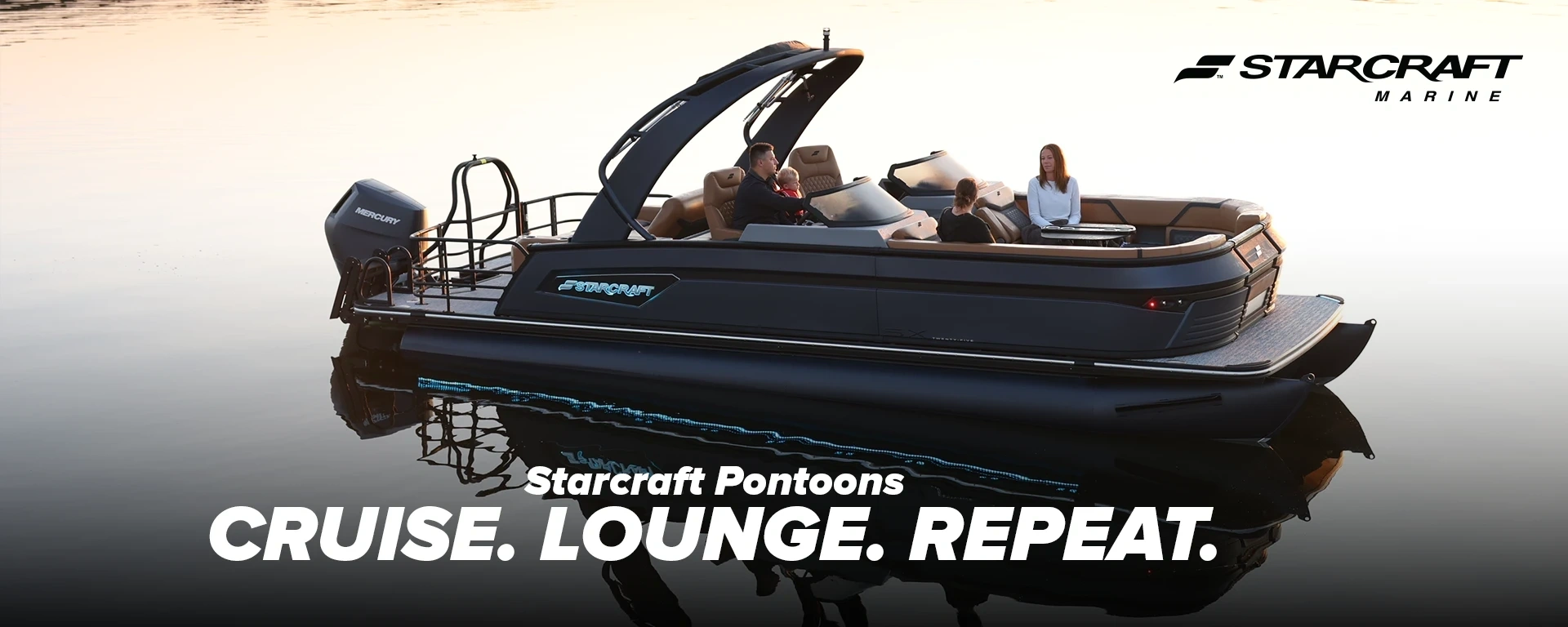 Starcraft Pontoons - Cruise. Lounge. Repeat. alt