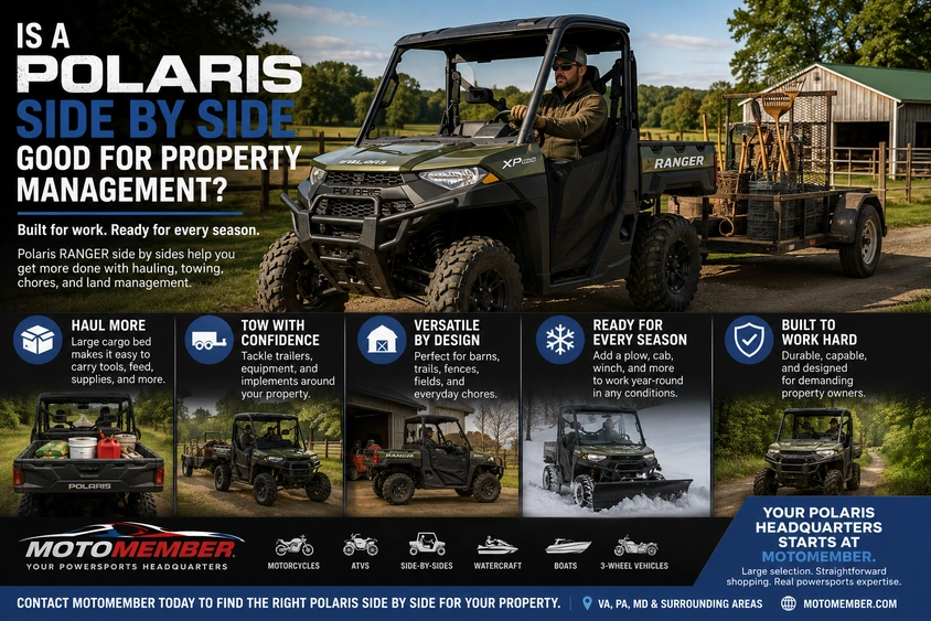 Is a Polaris Side by Side Good for Property Management? alt