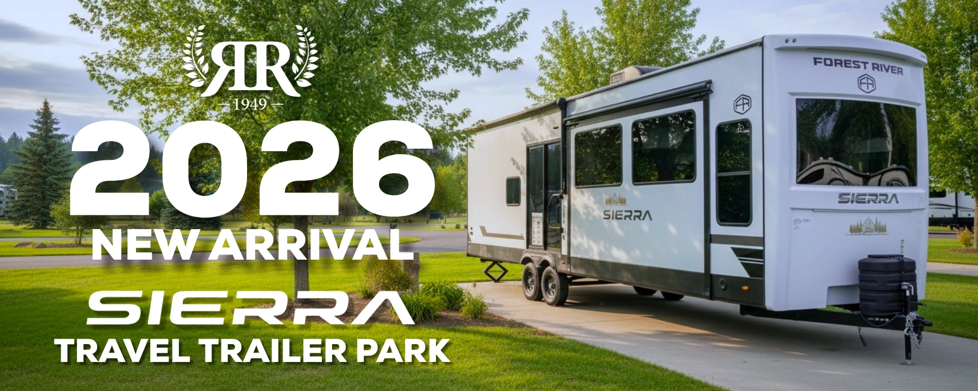 2026 New arrival - Sierra Travel trailer park alt