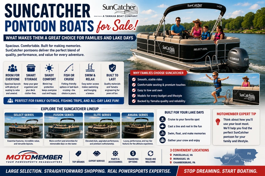 SunCatcher Pontoon Boats for Sale alt