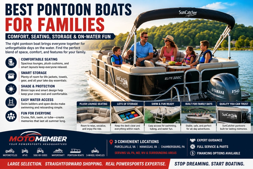 Best Pontoon Boats for Families: Buying Guide alt