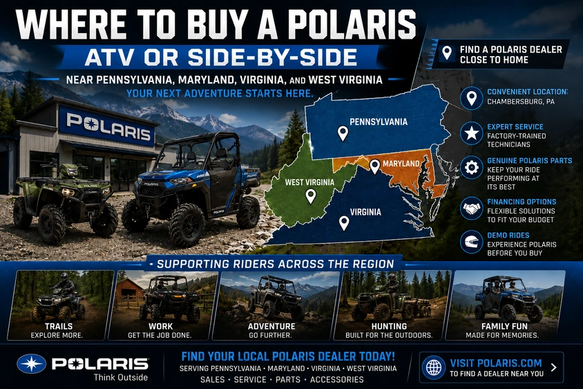 Where to Buy Polaris ATVs & Side-by-Sides Near You alt