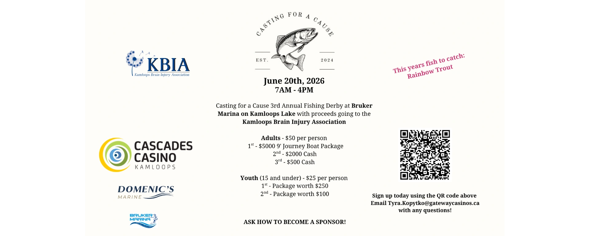 CASTING FOR A CAUSE - KAMLOOPS LAKE alt