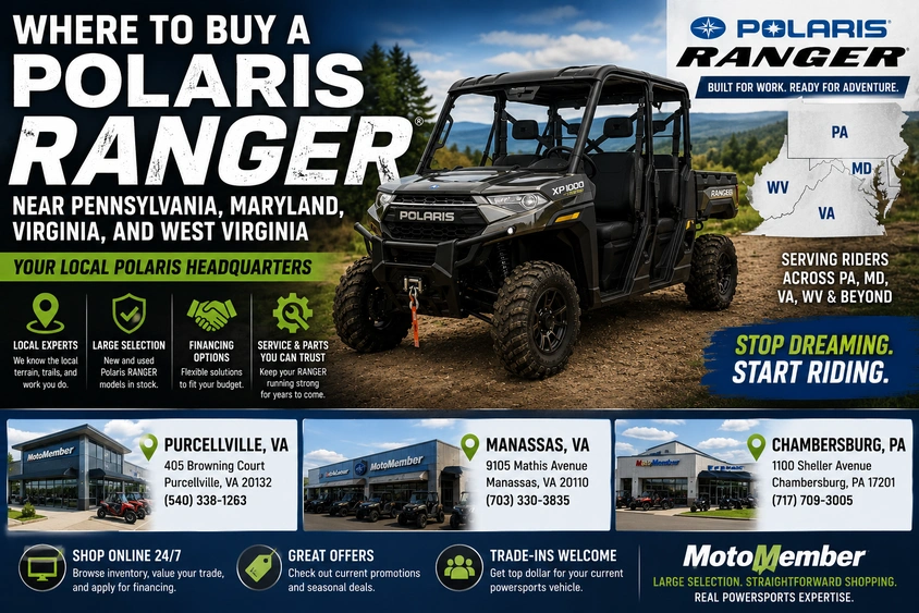 Where to Buy a Polaris RANGER Near PA, MD, VA & WV alt