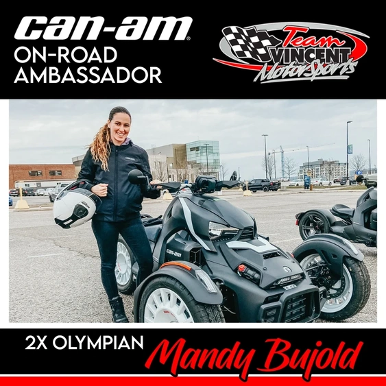 Mandy Bujold is TVM's Can-am Onroad Ambassador alt