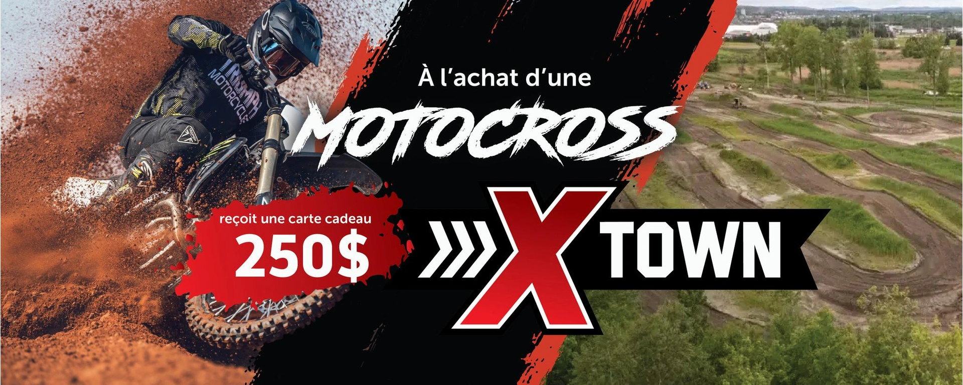 Achète ta motocross chez MI Terrebonne et reçois 250$ à dépenser chez X-Town alt