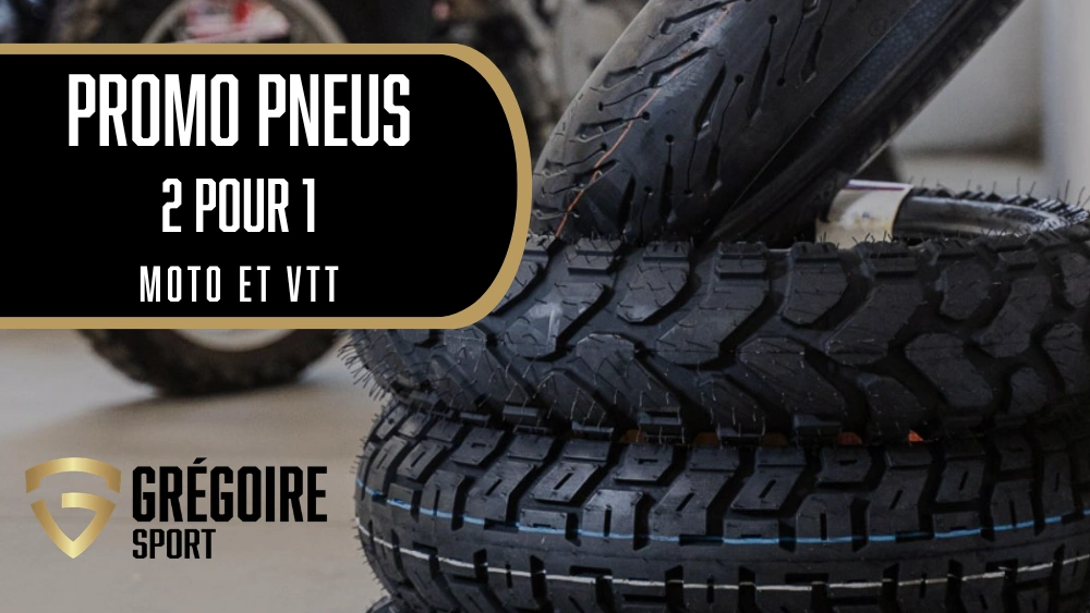 Notre populaire promotion sur les pneus de moto et VTT est de retour! alt