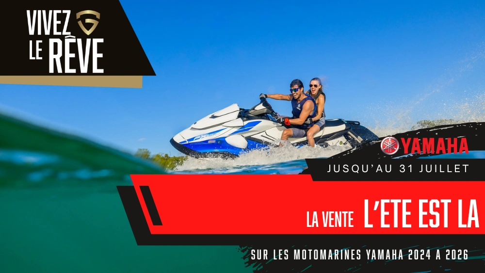 La vente L'ÉTÉ EST LÀ - Motomarine Yamaha alt