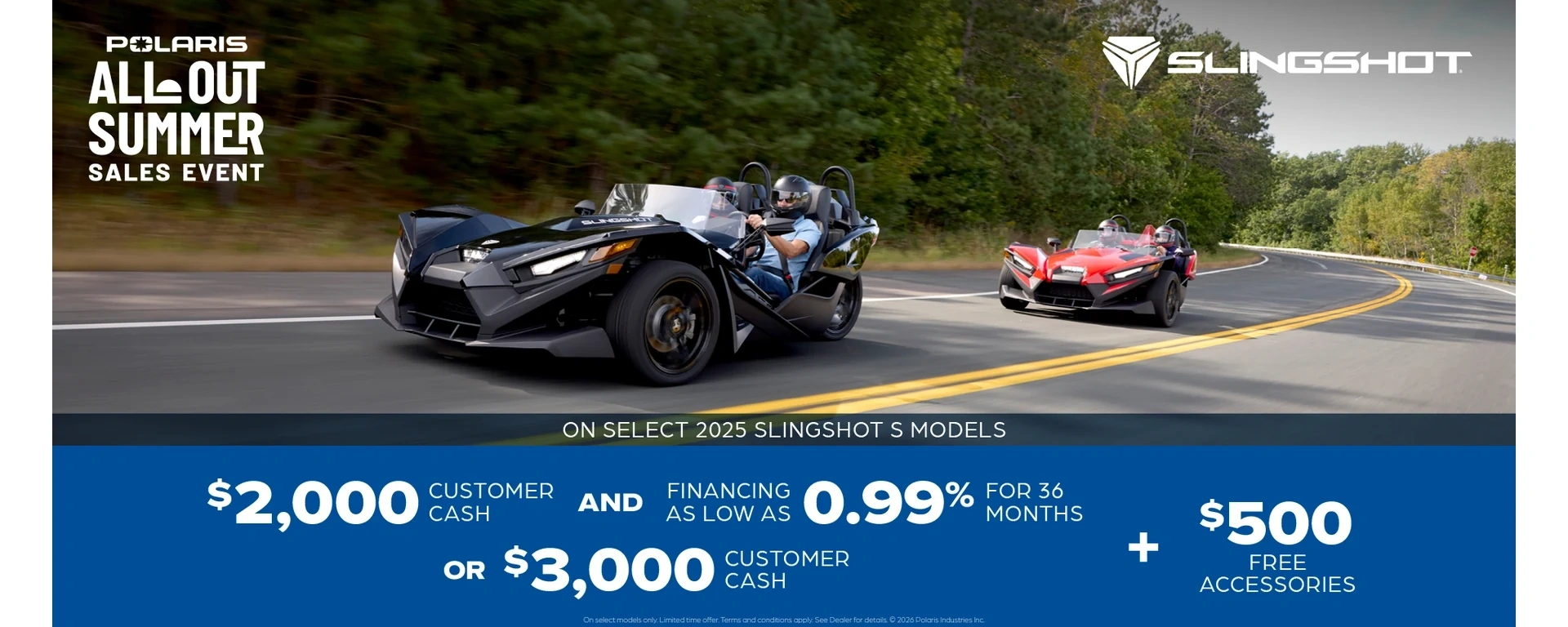 All Out Summer - 2025 Slingshot S Models alt