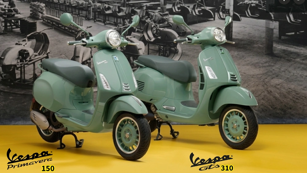 Vespa fête ses 80 ans avec une série spéciale Primavera et GTS alt