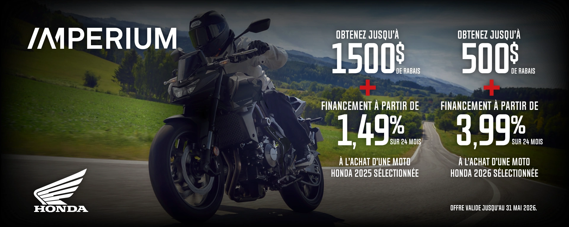 Promo Honda Motos alt