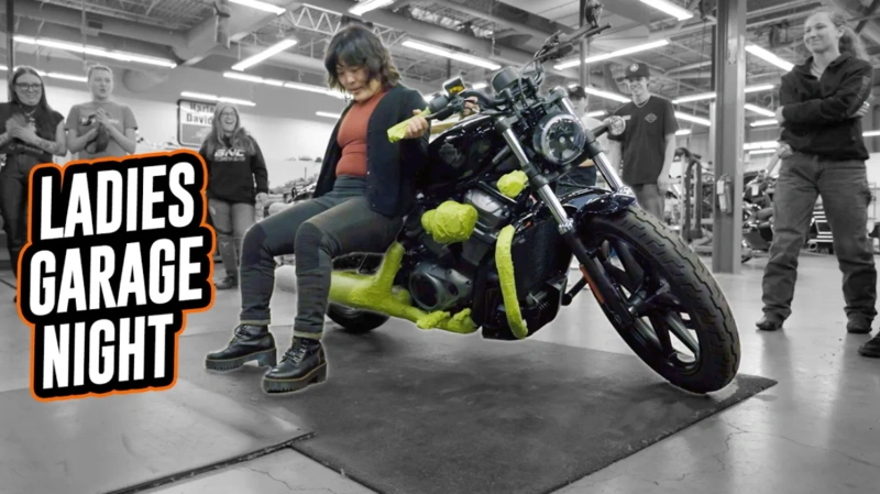 Trev Deeley Harley-Davidson Celebrating Female Riders May 2025 alt