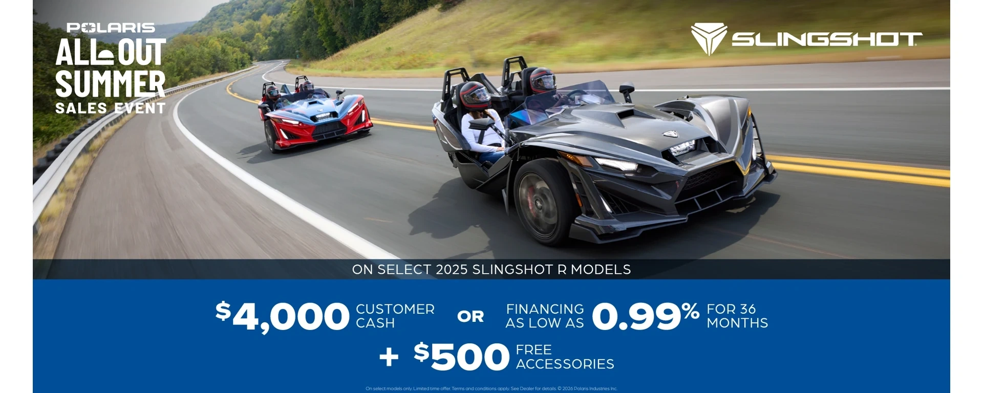 All Out Summer - 2025 Slingshot R Models alt