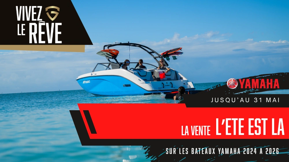 La vente L'ÉTÉ EST LÀ - Bateaux sport Yamaha alt