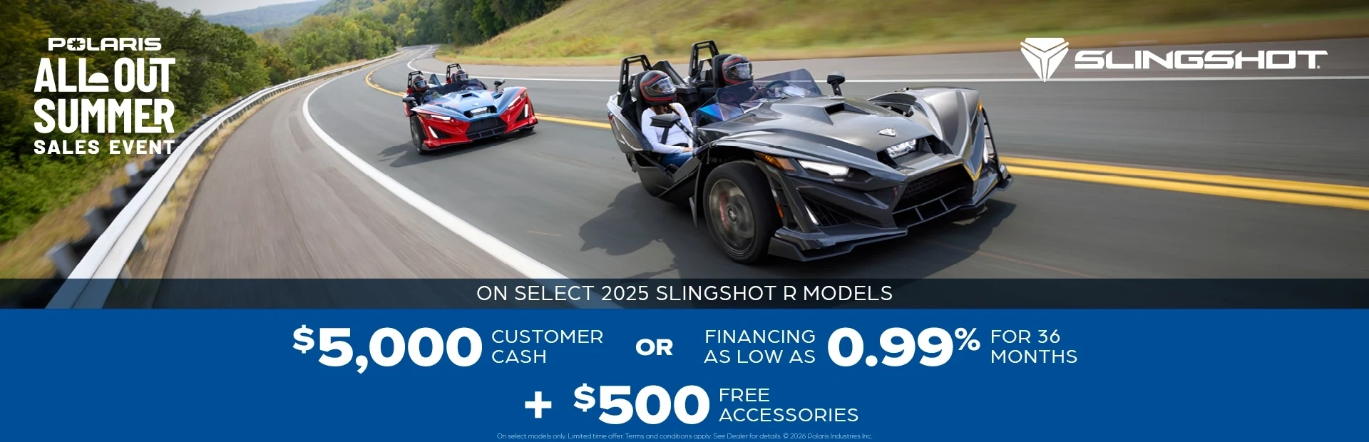 All Out Summer - 2025 Slingshot R Models alt