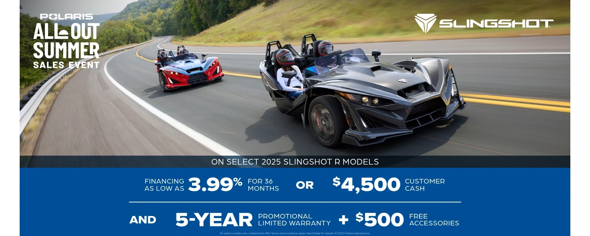 All Out Summer - 2025 Slingshot R Models alt