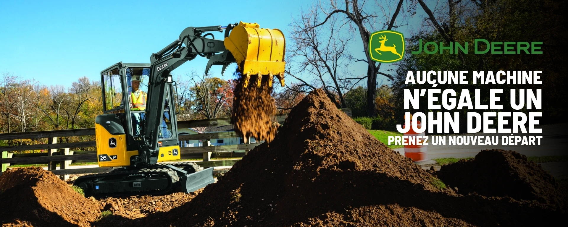 Rien ne tourne comme un Deere. Redémarrez en force. alt