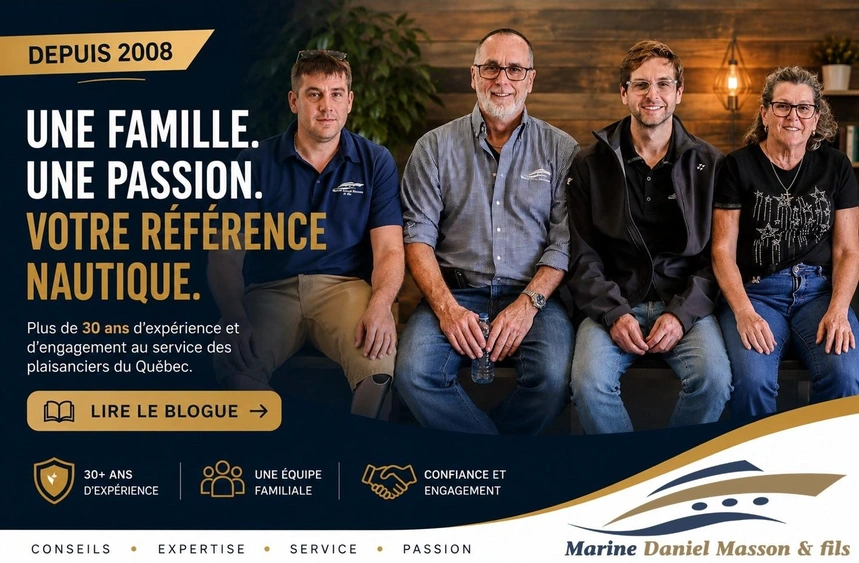 Pourquoi les plaisanciers du Québec font confiance à Marine Daniel Masson & Fils alt