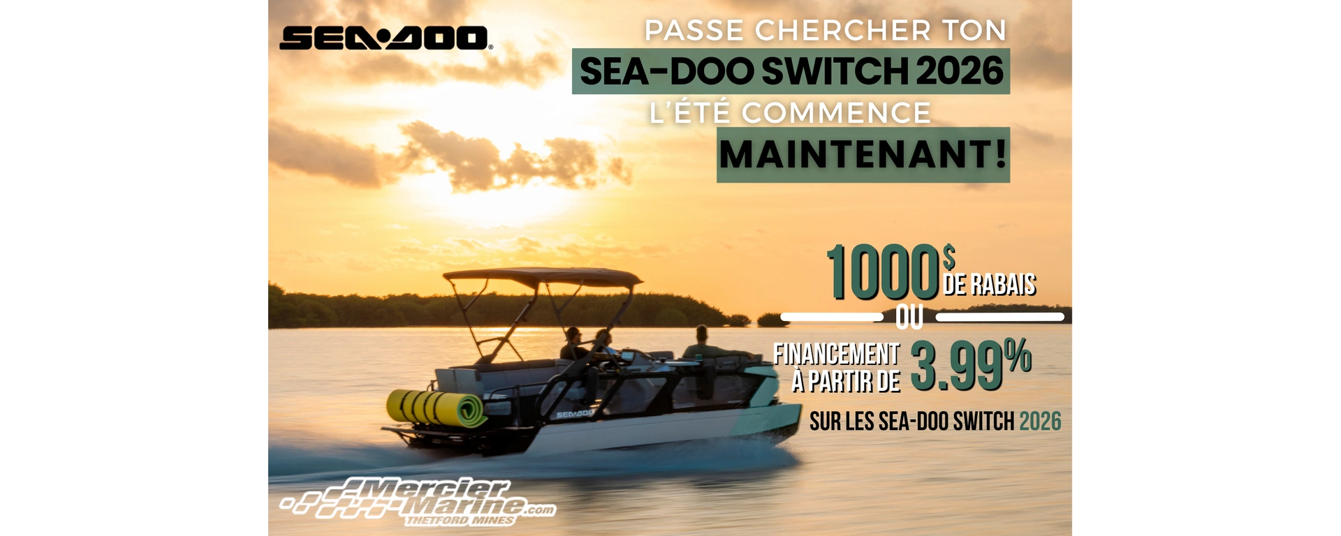 NOUVEAU RABAIS PONTON SWITCH 2026 alt