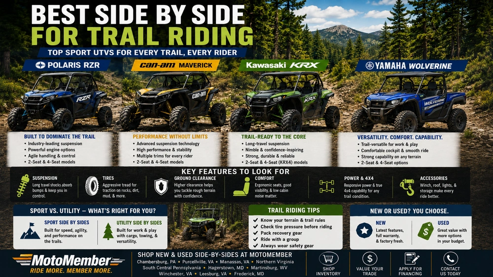 Best Side by Side for Trail Riding | UTV Guide alt