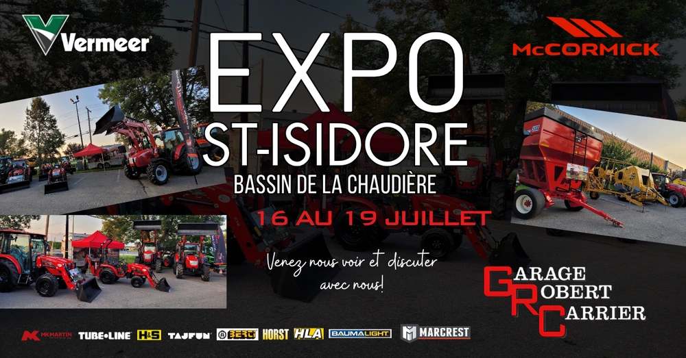 EXPO ST-ISIDORE DU 16 AU 19 JUILLET 2026 alt