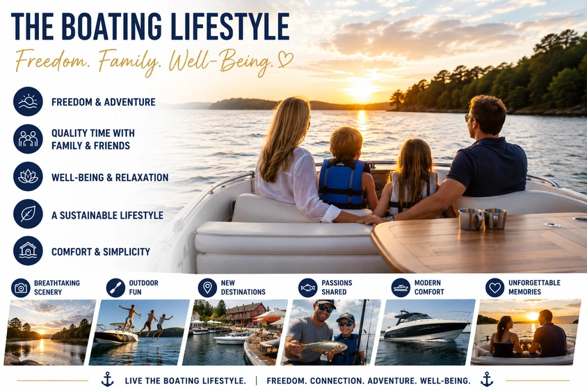 The Benefits of the Boating Lifestyle | Freedom, Family & Well-Being on the Water alt