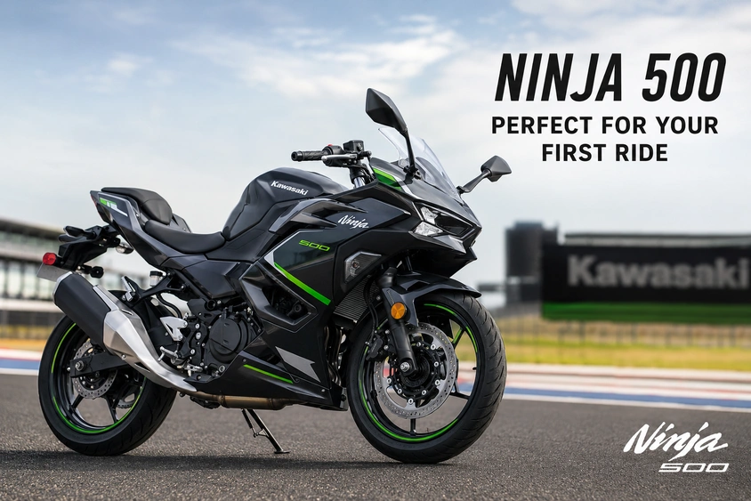 Ninja 500: Perfect First Motorcycle Choice alt