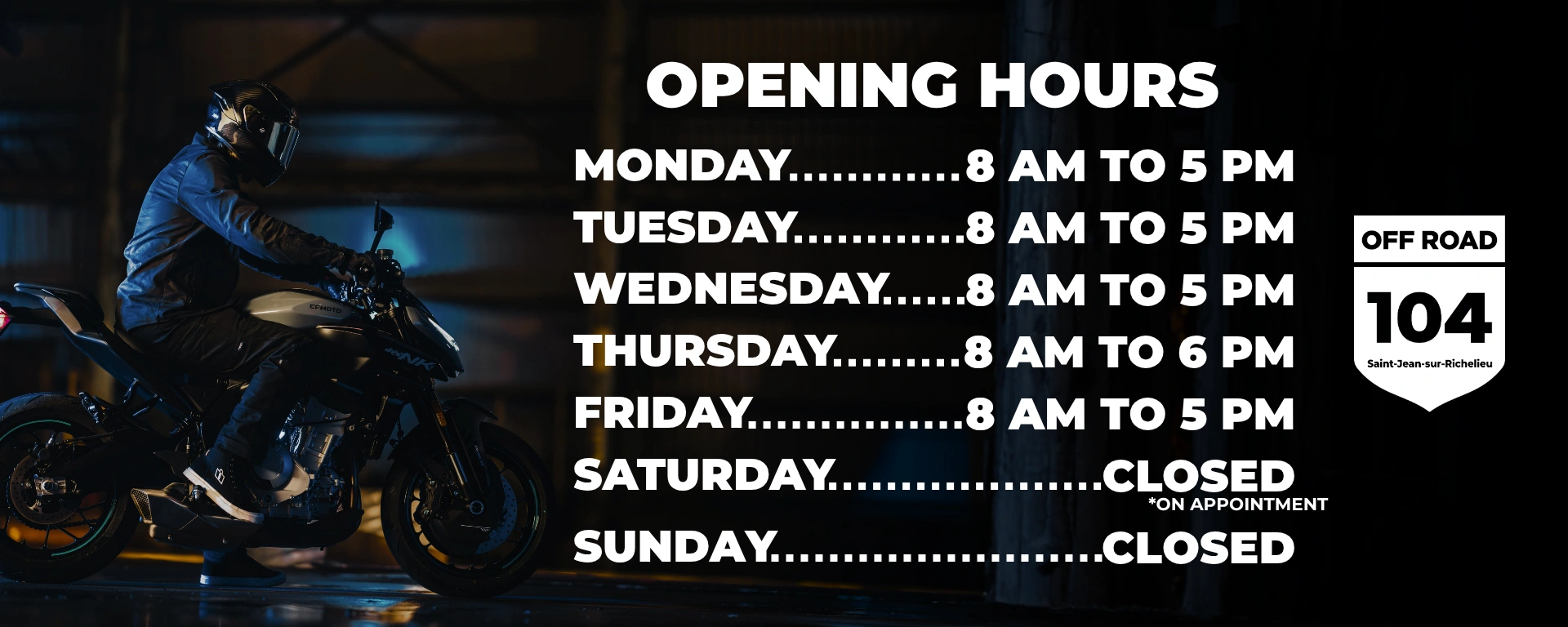 Opening hours alt