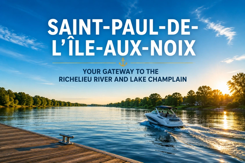Navigating in Saint-Paul-de-l’Île-aux-Noix | Richelieu River and Lake Champlain alt