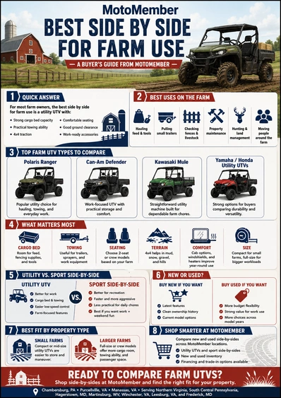 Best Side by Side for Farm Use | UTV Buyer Guide alt