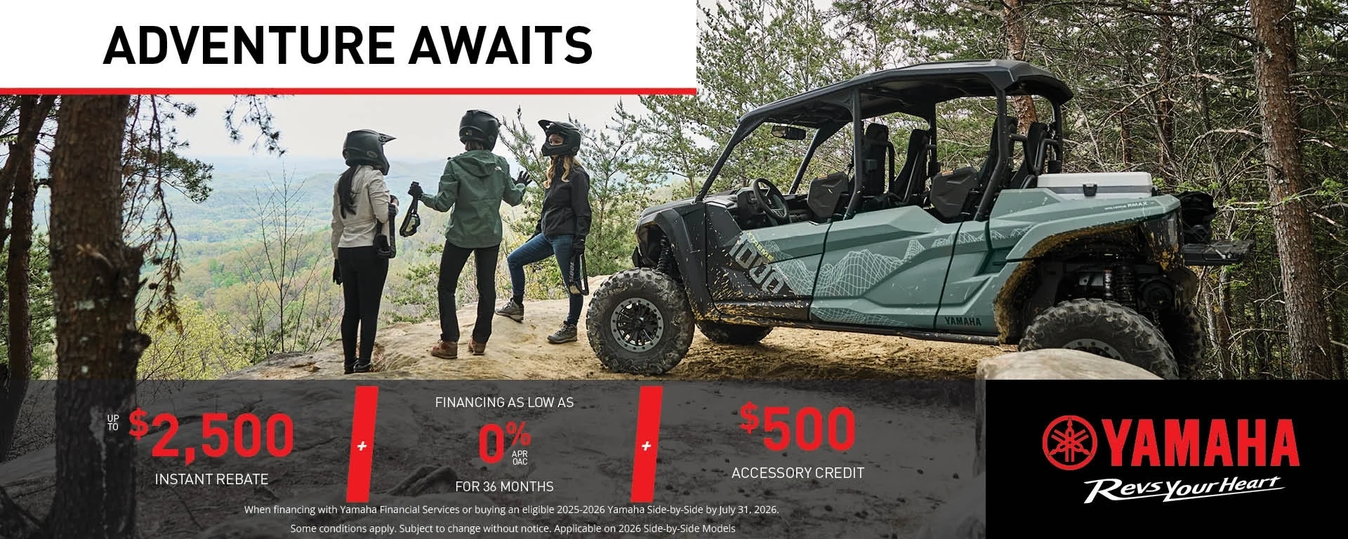 Adventure Awaits Sales Event - Side-by-sides alt