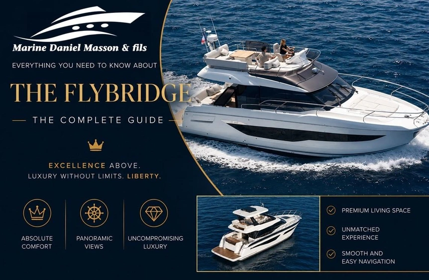 Everything You Need to Know About FLYBRIDGES: The Luxury Yacht Guide in Quebec alt