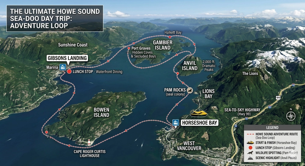 The Ultimate Sea-Doo Day Trip: Exploring Howe Sound’s Hidden Gems alt